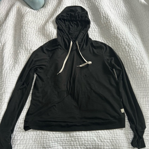 Vuori Halo Essential Hoodie medium black heather - Picture 2 of 6